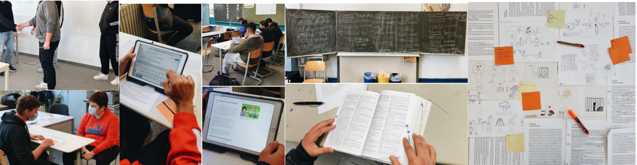 Pre-Texts workshop with Waldschule Mannheim School, Germany