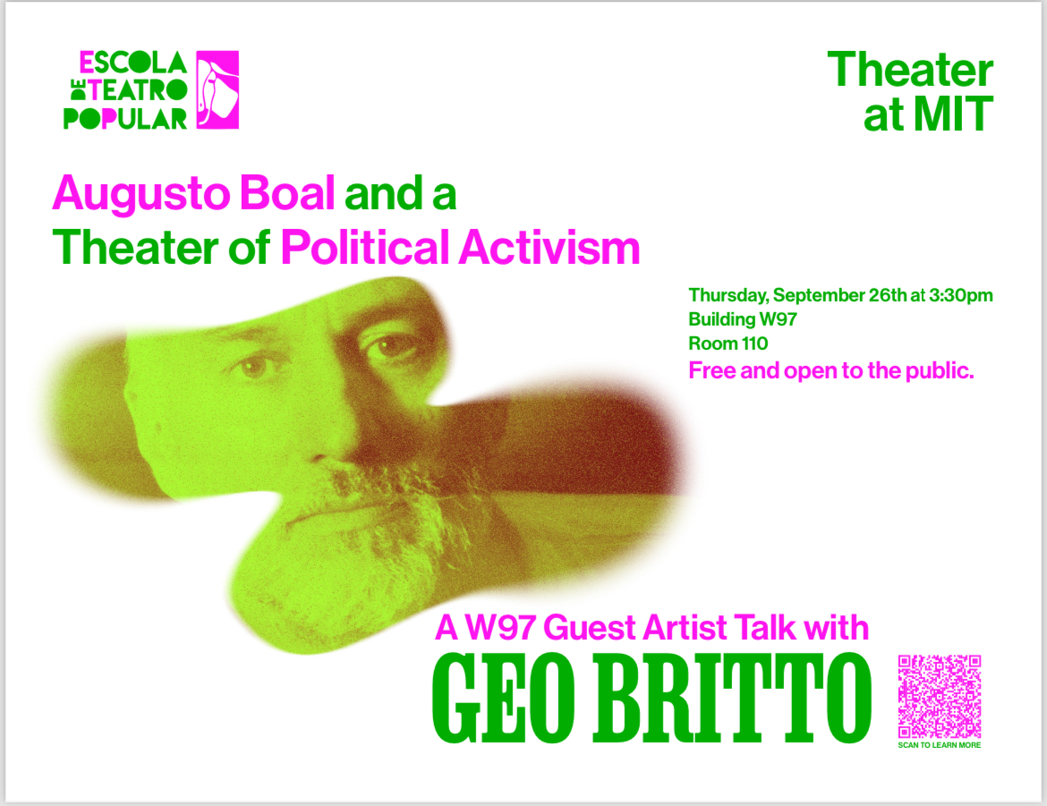Upcoming Talk by Geo Britto at MIT